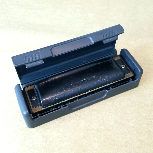 M Hohner Ms C Pro Harp Harmonica Key C Made In Germany - Picture 1 of 5